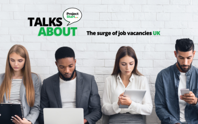 Job vacancies in the UK surge